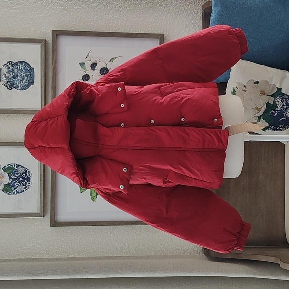 New GAP Duvet Wrap Puffer Jacket - Picture 5 of 15